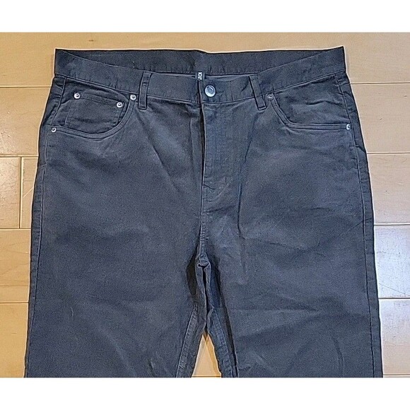 Vuori Men’s Optimist 5 Pocket Corduroy Straight Leg Pants Gray Size 36"x 29 V478 - Picture 3 of 7